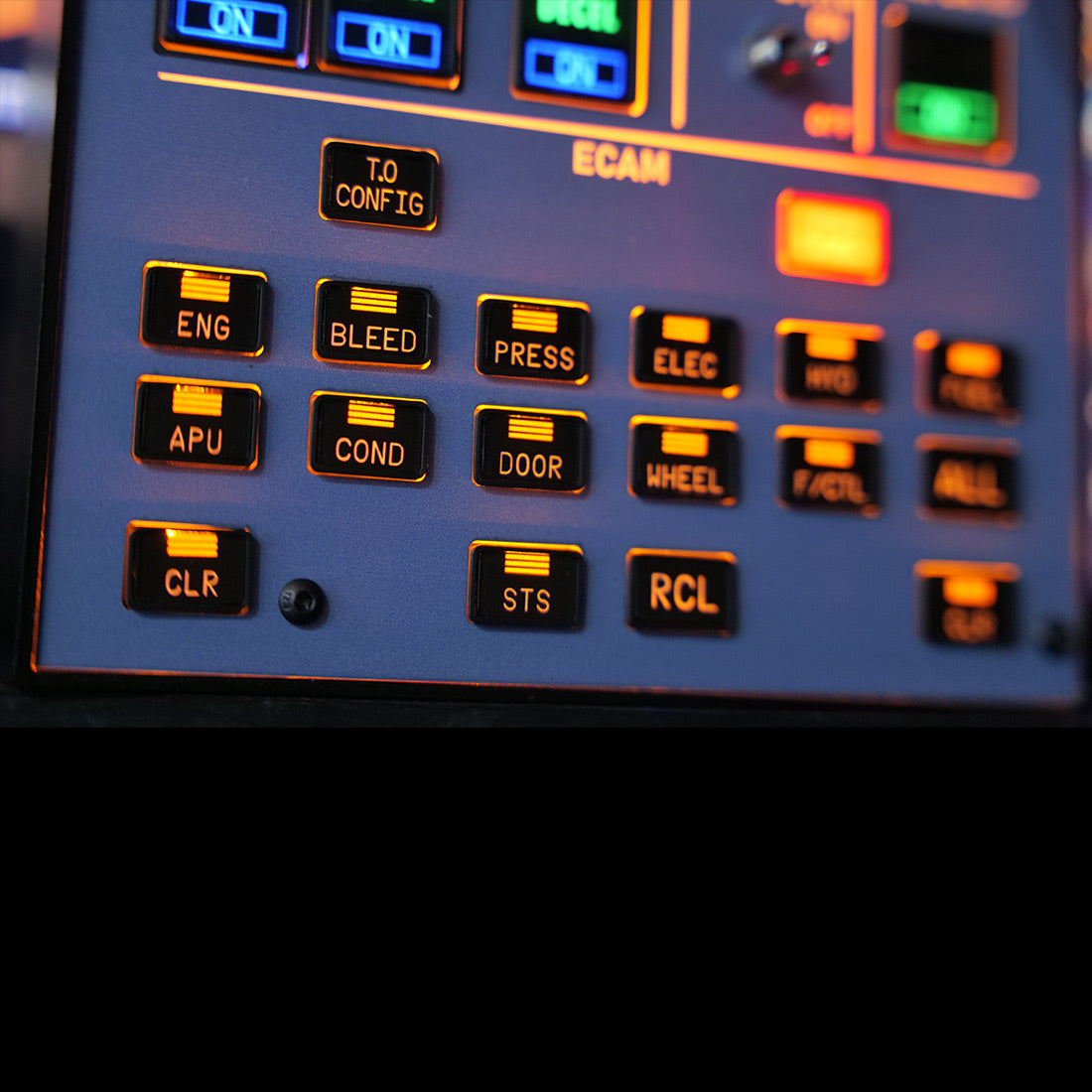 Rowsfire A103 A320/A310/A350/XECAM HOME COCKPIT Landing Gear Indicator Integrated Panel - Mechdiy