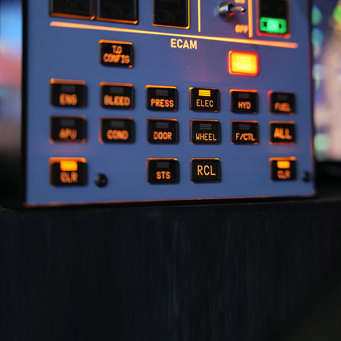 Rowsfire A103 A320/A310/A350/XECAM HOME COCKPIT Landing Gear Indicator Integrated Panel - Mechdiy