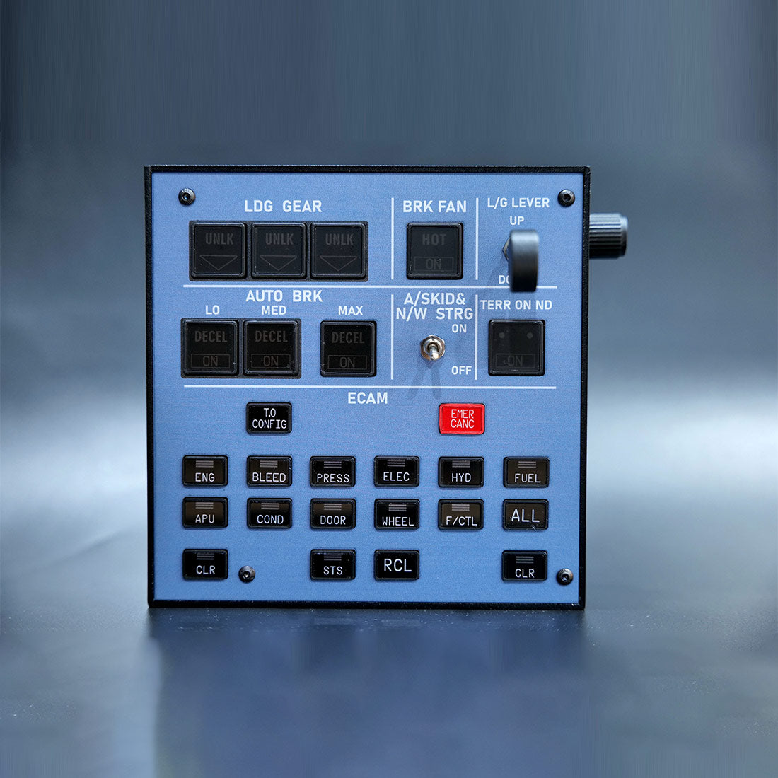 Rowsfire A103 A320/A310/A350/XECAM HOME COCKPIT Landing Gear Indicator Integrated Panel - Mechdiy
