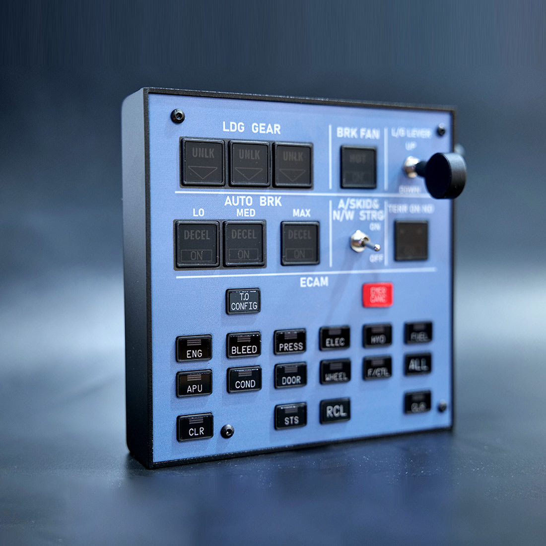 Rowsfire A103 A320/A310/A350/XECAM HOME COCKPIT Landing Gear Indicator Integrated Panel - Mechdiy