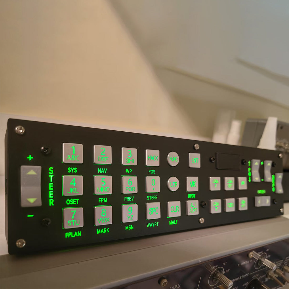 Rowsfire D102 A10C Warthog UFCP Control Panel for DCS - Flight Sim Home ...