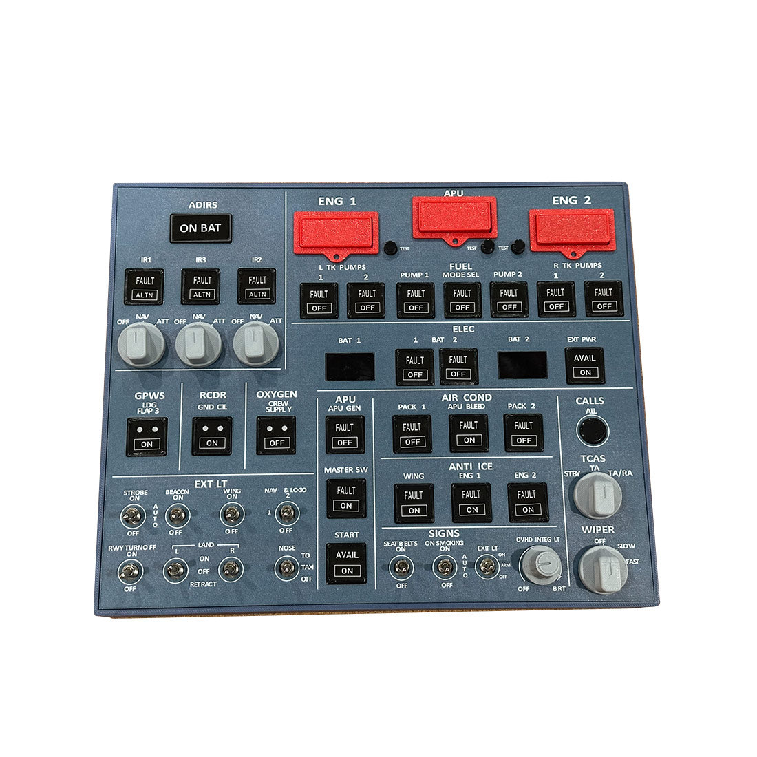 Rowsfire A107 A320pro/A320 MAX Light OVH OVERHEAD Panel