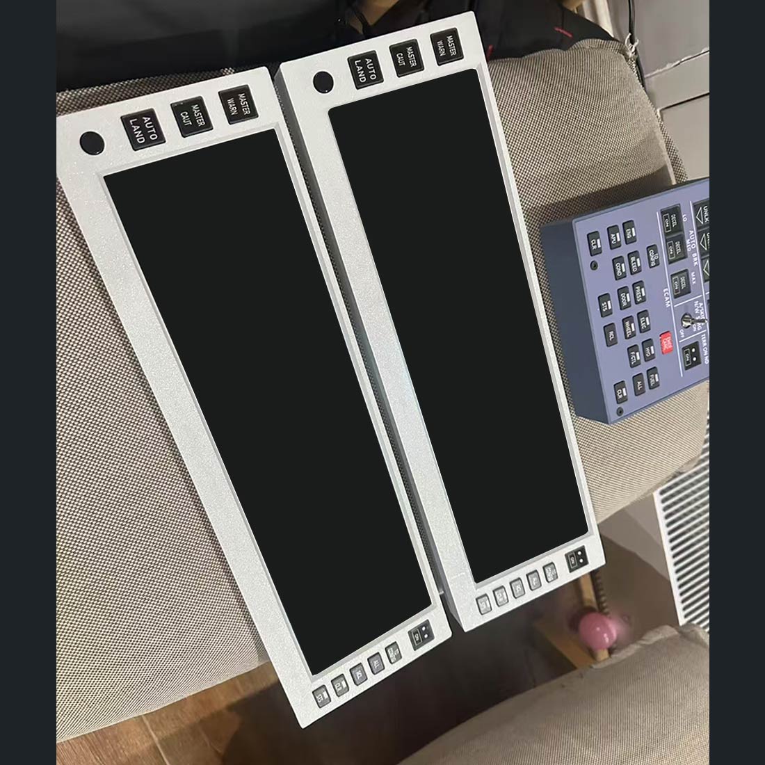 Rowsfire A108 A320/A350/A380 PFD ND ECAM EWD 4-in-1 Flight Display Panel