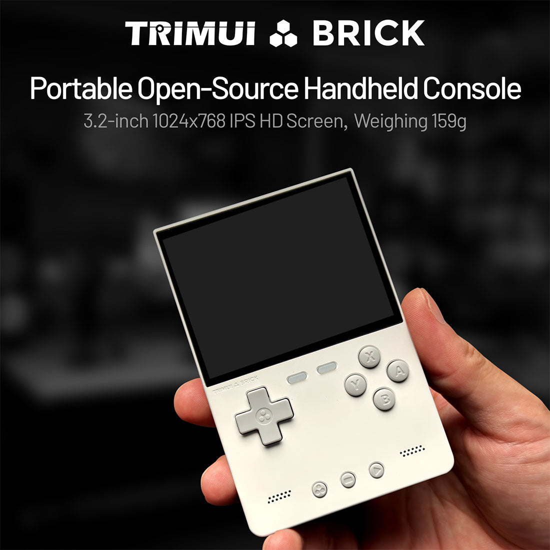 Trimui Brick Retro Handheld Game Console | Mechdiy