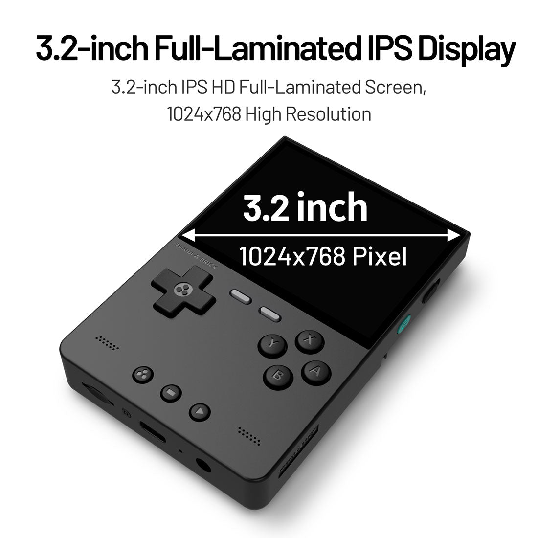 Trimui Brick Retro Handheld Game Console Mechdiy Trimui brick retro handheld game console mechdiy
