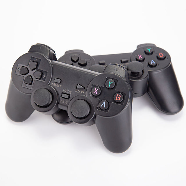 X2 4K HD Arcade Game Stick & 2.4G Dual Wireless Controllers | Mechdiy