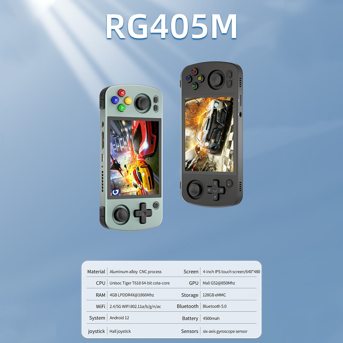 ANBERNIC RG405M Retro Handheld Gaming Console - Mechdiy