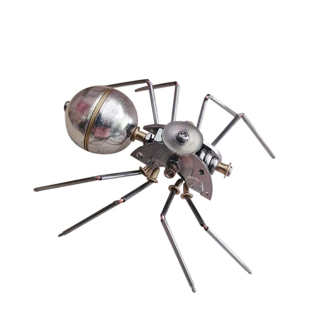 Steampunk Metal Wolf Spider Model