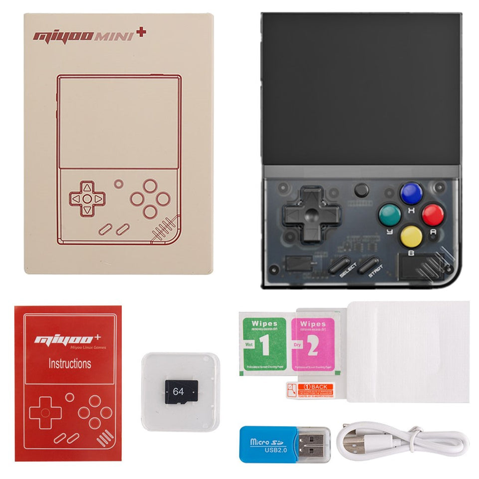 Miyoo Mini Plus Retro Handheld Game Console | Mechdiy